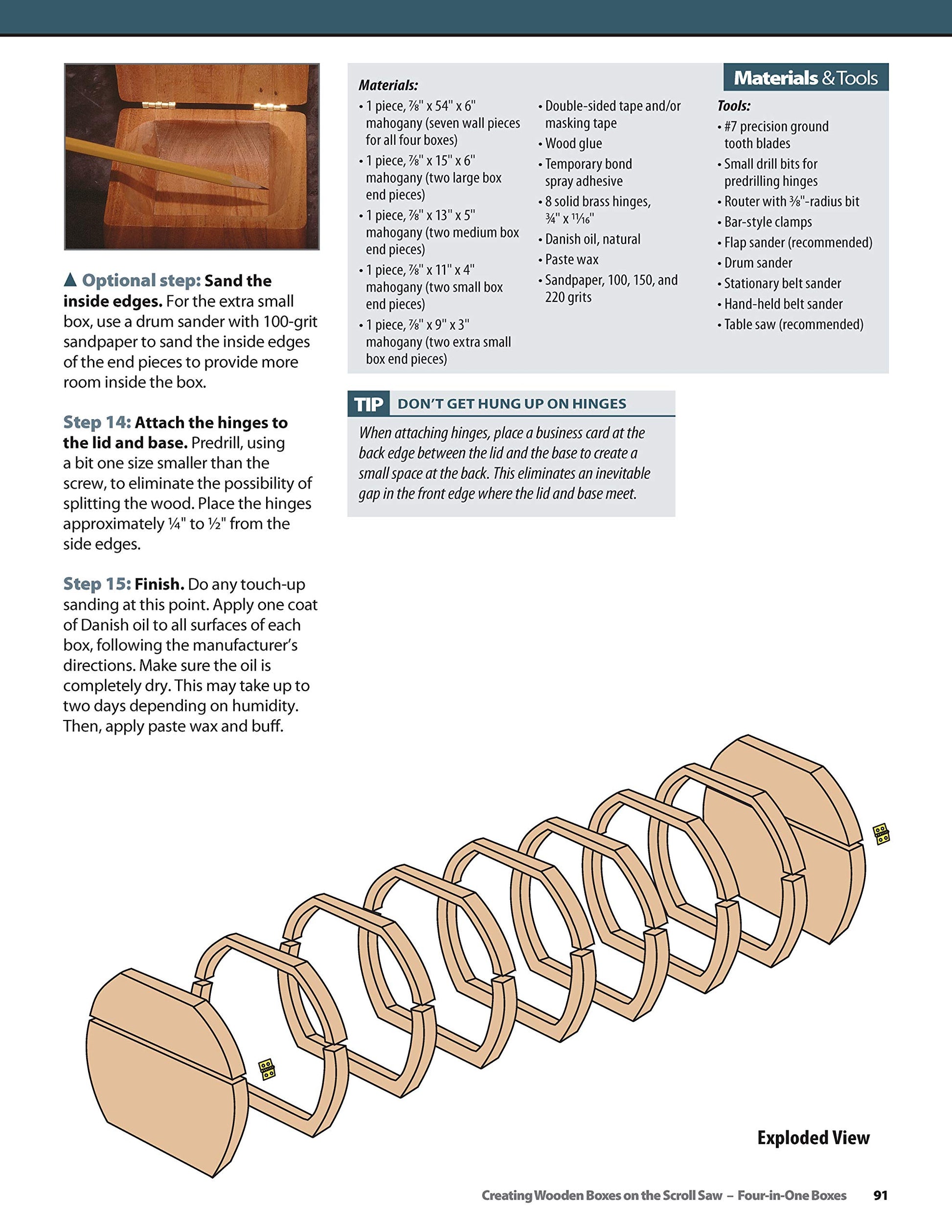 Creating Wooden Boxes on the Scroll Saw: Patterns and Instructions for Jewelry, Music, and Other Keepsake Boxes (Fox Chapel Publishing) 25 Fun - WoodArtSupply