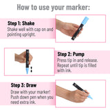 Mr. Pen- Chalk Markers, 6 Pack, Dual Tip, Vibrant Colors, 8 Labels, Chalkboard Markers, Liquid Chalk Markers, Chalk Pens, Chalk Markers for Mr. Pen