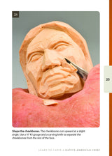Learn to Carve a Native American Chief: Companion Guide to Native American Study Stick (Fox Chapel Publishing) Harold Enlow's Whittling & Carving Design Originals