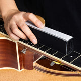 Guitar Fingerboard Luthier Tool Set Including Guitar Fret Crowning Luthier File, Fret Leveling Beam Sanding Leveler Beam and Fingerboard Guard M Y Fly Young