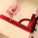 Milescraft 8410 MC-Square300 (imperial) - Aluminum Framing and Woodworking Square Milescraft
