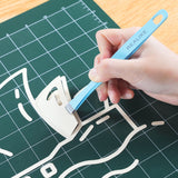 REALIKE Brayer Roller & Mat Tweezers Remover Set Craft Stamping Brayer Tools for Cricut/Silhouette/Brother Crafting Printmaking REALIKE