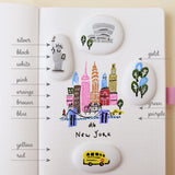 Primrosia Essentials 12 Extra Fine and 12 Medium Acrylic Paint Pens for Bullet Journaling, Drawing and Coloring Primrosia