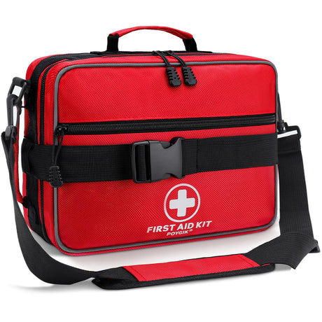 Poygik Premium 420 Piece Large First Aid Kit for Home, Car, Travel, Camping, Truck, Hiking, Sports, Office, Vehicle & Outdoor Emergencies - Emergency Poygik