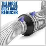 Fulton 4 inch to 2 1/2 inch Reducer Fitting for Dust Collection Hose to Hose Connections and 4 Inch Port Connections on Larger Machinery Fulton