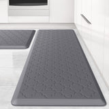 Kitchen Mat [2 PCS] Cushioned Anti-Fatigue Floor Mat, Waterproof Non-Skid Ergonomic Comfort Foam Rugs, Standing Mat for Kitchen, Floor,Office, Sink, SoftDuo