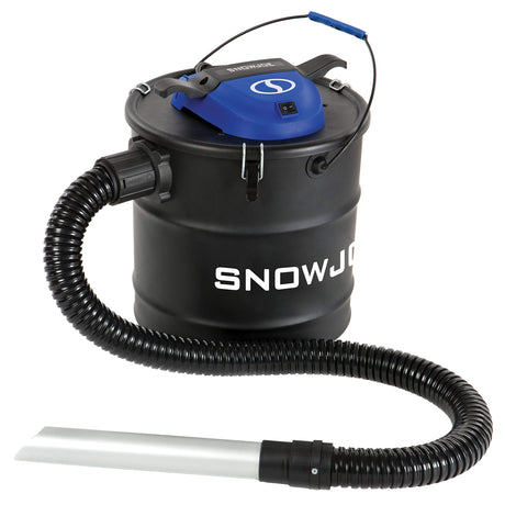 Snow Joe ASHJ201 4.8-Gallon 4-Amp Ash Vacuum w/Metal Storage Tank, Hose, Filters, Cord Organizer Snow Joe