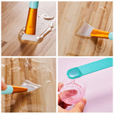 15 Pieces Reusable Stir Sticks Sets Include 12 Pieces Resin Sticks Stirring Makeup Stick and 3 Pieces Silicone Epoxy Brushes for Mixing Resin Epoxy Patelai