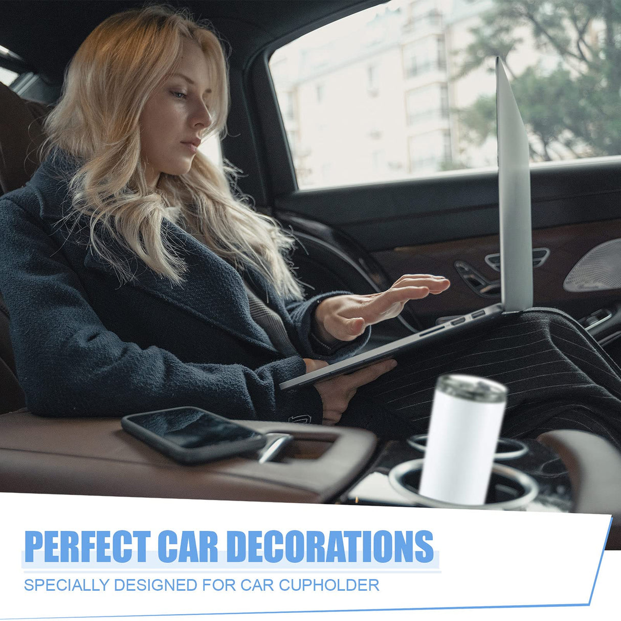 Sublimation Coasters Blanks Round Sublimation Blank Car Cup Coaster Absorbent MDF Car Coasters with A Finger Notch Heat Transfer Cup Coasters for Patelai