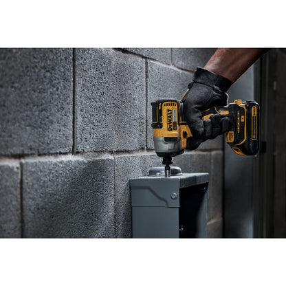 DEWALT 20V MAX Cordless Impact Driver Kit, Brushless, 1/4" Hex Chuck, 2 Batteries and Charger (DCF787C2) - WoodArtSupply