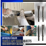 LE LEMATEC LE-AN324K 4800 BPM, Air Needle Scaler Gun with Hammer Chisel Kit, Pneumatic Tool Set, Heavy Duty Rust, Weld and Paint Remover, Metal LE LEMATEC