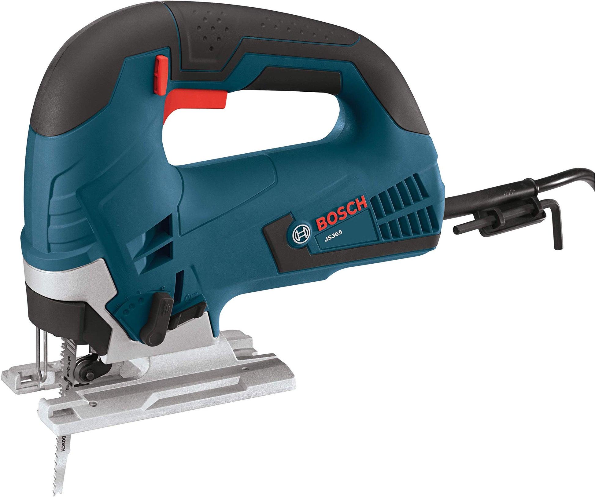 BOSCH 120-Volt Top-Handle Jigsaw Kit JS365 Blue, 6.5 Amp - WoodArtSupply