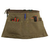Rothco Canvas Waist Work Apron Adjustable Half Apron for Tools, Olive Drab Rothco