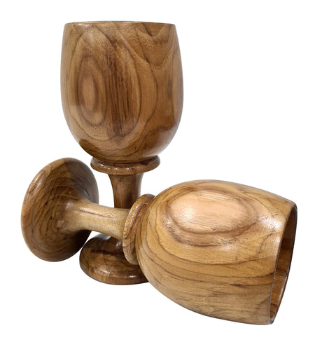 collectiblesBuy Vintage Wooden Wine Goblet Handmade Wood Toasting Glass Kitchen & Bar Accessories Wooden Glasses Set Of 2 for toast collectiblesBuy