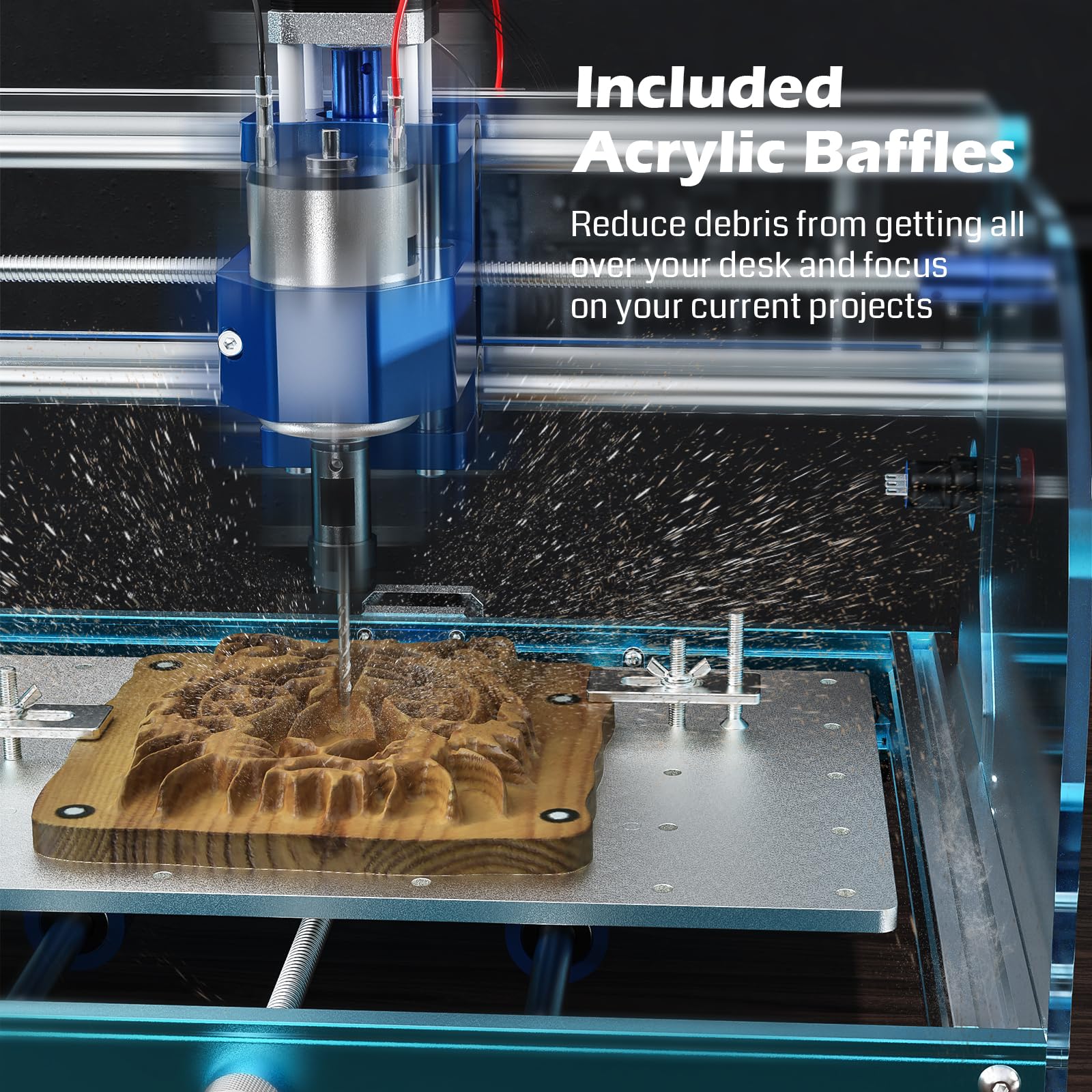 Genmitsu 3018-PROVer V2 CNC Router Machine with Full Genmitsu 3018-PROVer V2 CNC Router Machine with Full