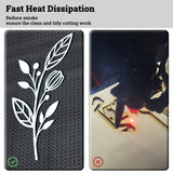 Dawot Laser Honeycomb Working Table 18.5"x17.32"x0.87" Honeycomb Laser Bed for Smooth Edge Cutting, Fast Heat Dissipation and Dawot