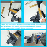 MYTEC 2-In-1 Bench Vise Heavy Duty for Workbench, 6.0" black, Upgraded Multi-Purpose Table Vice, Universal Rotate 270°Work Clamp-On Vise MYTEC