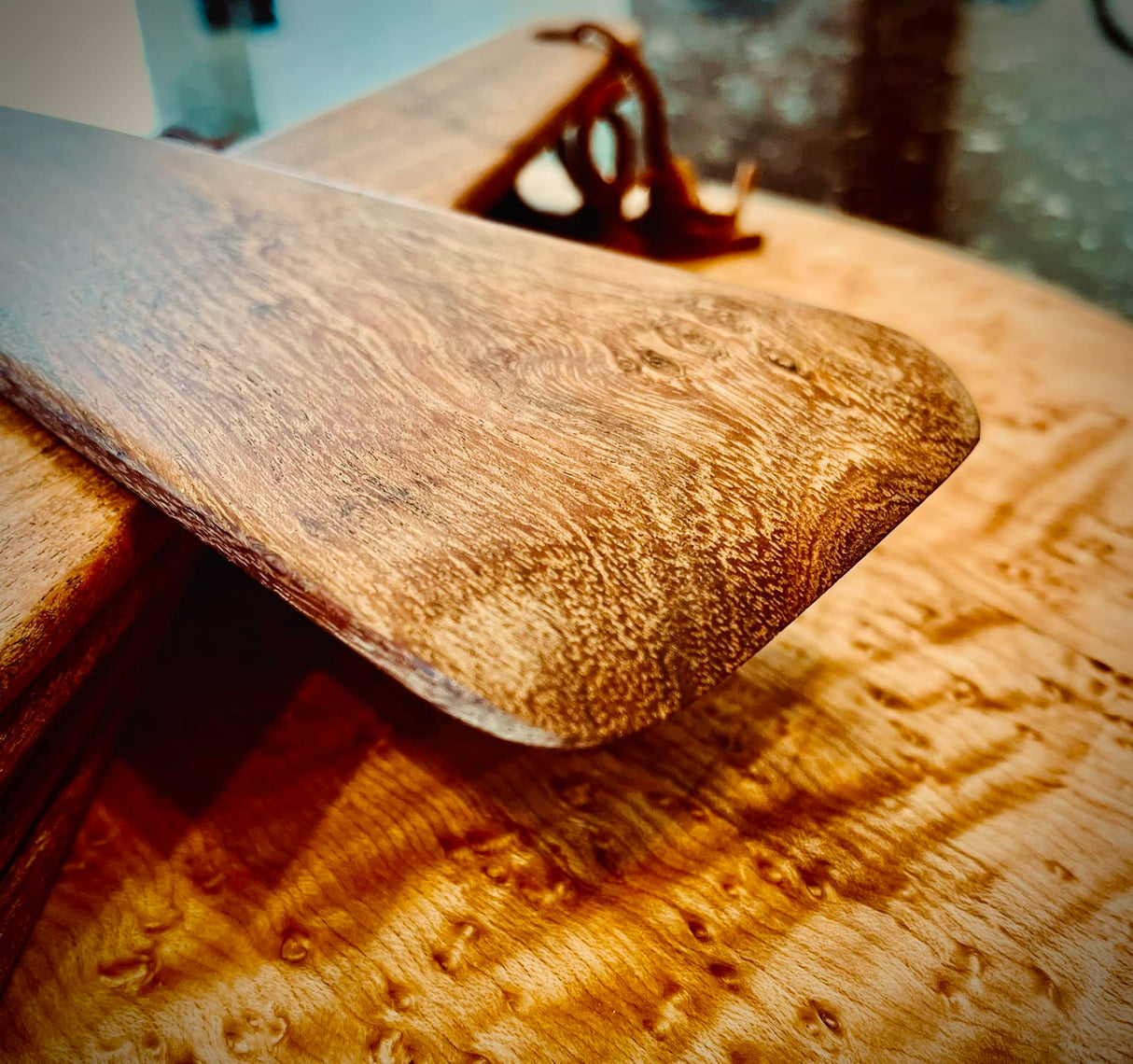 COWBOY SPATULA Mesquite Wood - Handmade in Texas, Made in USA, Perfect for cast iron cookware, steel cookware, nonstick cookware, Personalize it with WoodArtSupply