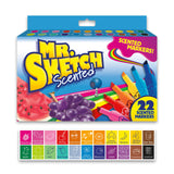 Mr. Sketch Chiseled Tip Marker, 22 Assorted Scented Markers Mr. Sketch