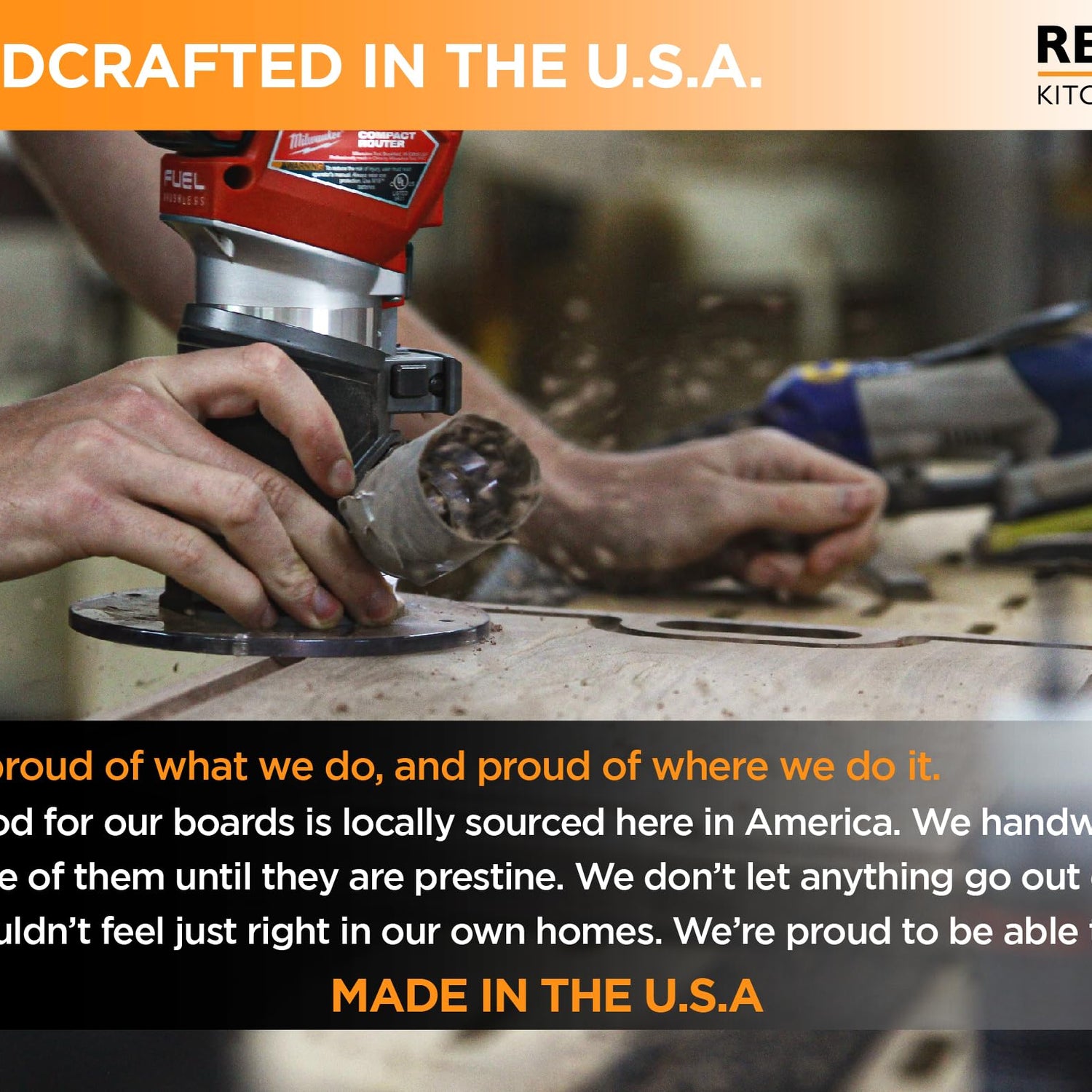 Refine Kitchenware Personalized Cutting Board, USA Made Custom Monogrammed Cutting Board, Custom Christmas Gift, Personalized Charcuterie Board WoodArtSupply