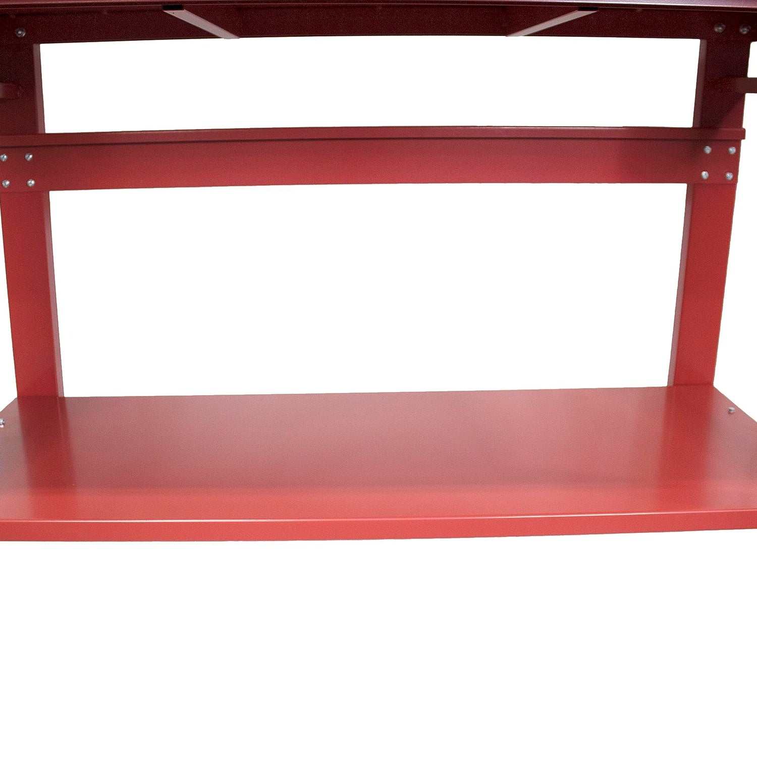 K Tool International 75111 60" x 34" Heavy Duty Work Table for Garages, Repair Shops and DIY, 1200 lb., 31" Height, Raised Edges, Bottom Shelf, K Tool International