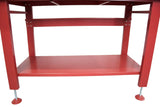 K Tool International 75111 60" x 34" Heavy Duty Work Table for Garages, Repair Shops and DIY, 1200 lb., 31" Height, Raised Edges, Bottom Shelf, K Tool International