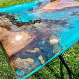 Ultra Clear Deep Pour Epoxy Resin and Hardener for Countertops, River Tables, Art Resin, DIY, Tumblers | Scratch Resistant, Low Odor, Bubble Free Ultra Clear Epoxy