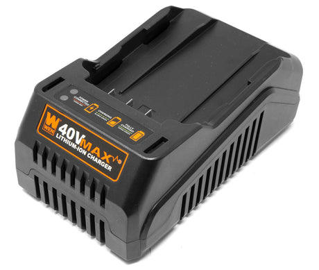 WEN 40400C 40V Max Lithium-Ion Quick Charger, Black WEN