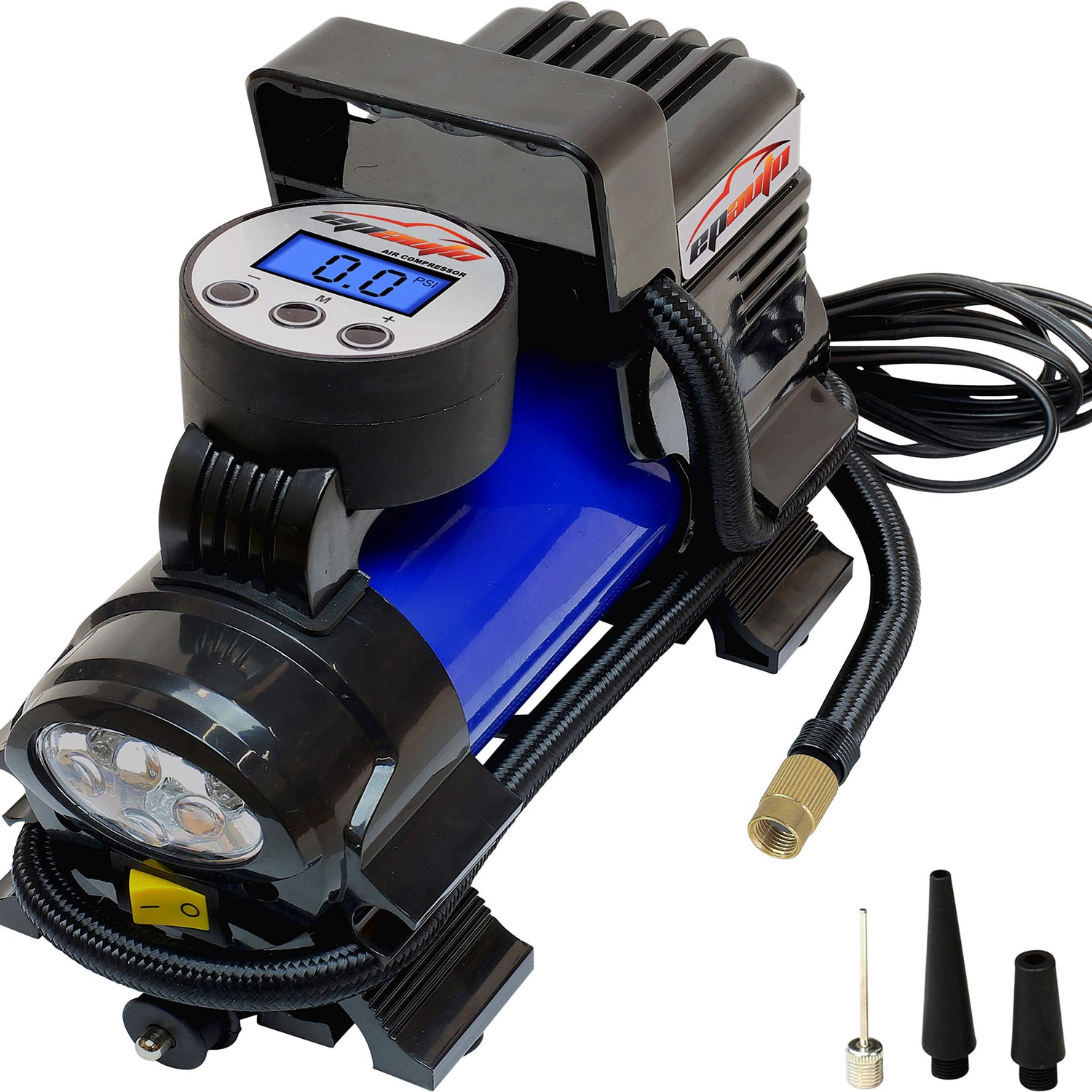 EPAuto 12V DC Portable Air Compressor Pump, Digital Tire Inflator EPAuto