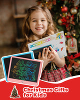 KOKODI 12 Inch LCD Writing Tablet with Anti-Lost Stylus, Erasable Doodle Board Colorful Toddler Drawing Pad, Car Travel School Games Toys for 3 4 5 6 KOKODI