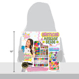 Just My Style Emoticon Message Beads, DIY 20+ Custom Accessories Using Symbols Alphabet Letters & Emojis, Great for Sleepover & Girls Night, Perfect Just My Style