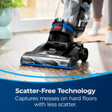 BISSELL CleanView Upright Bagless Vacuum Cleaner with Active Wand, 3536,Black/Cobalt Blue Bissell