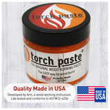 Torch Paste - The Original Wood Burning Paste | Made in USA Heat Activated Non-Toxic Paste for Crafting | Accurately & Easily Burn Designs on Wood, Torch Paste