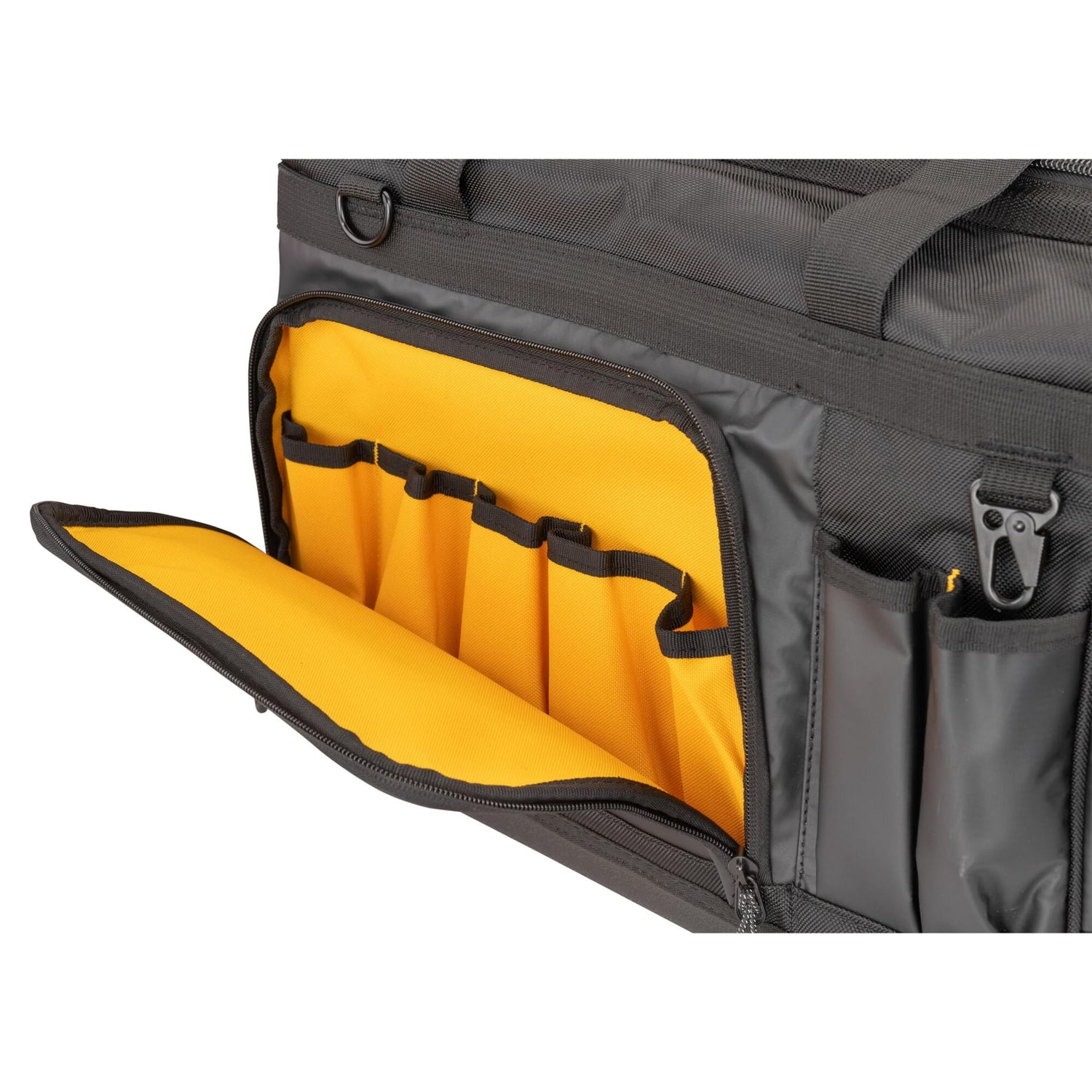 DEWALT Tool Bag, Water Resistant, Hard Bottom, 20-inch, Professional Tool Tote with Organization (DWST560104) DEWALT