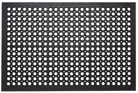 Envelor Anti Fatigue Rubber Floor Mat Non-Slip Restaurant Mat for Floors Bar Drainage Mat Doormat Utility Garage Home Slip Pool Entry 24 x 36 Inches Envelor