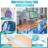 JDiction UV Resin Tape for Epoxy Resin Molding, 2.5IN W x 108FT L Resin Tape, 392℉ Heat Resistant Anti-Corrosion, Easy Peel, Epoxy Resin Tape for JDiction