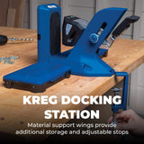 Kreg Tool KPHJ720PRO Pocket-Hole Jig 720 PRO - Easy Clamping & Adjusting - Includes Durable Kreg Pocket-Hole Screws - For Materials 1/2" to 1 1/2" KREG