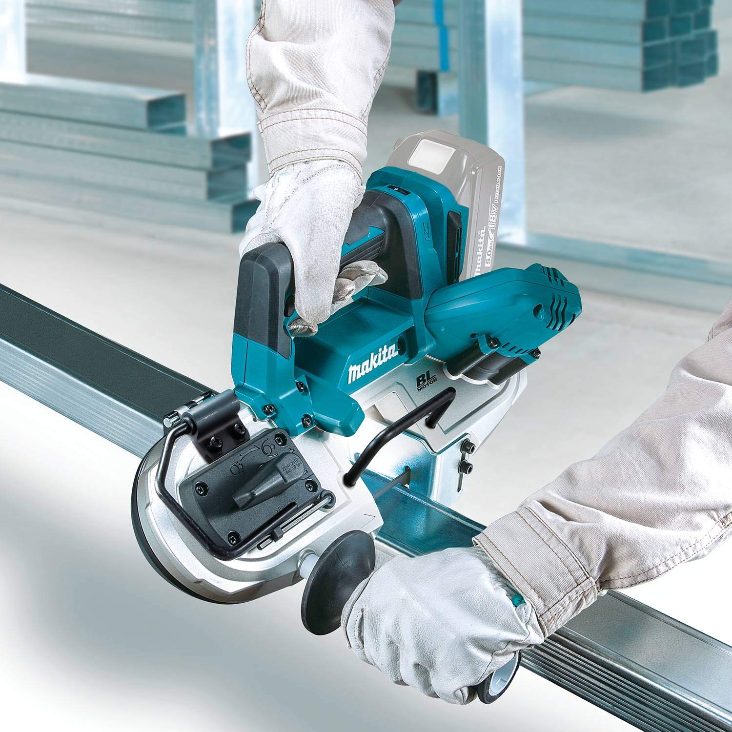 Makita XBP04Z 18V LXT® Lithium-Ion Compact Brushless Cordless Band Saw, Tool Only Makita