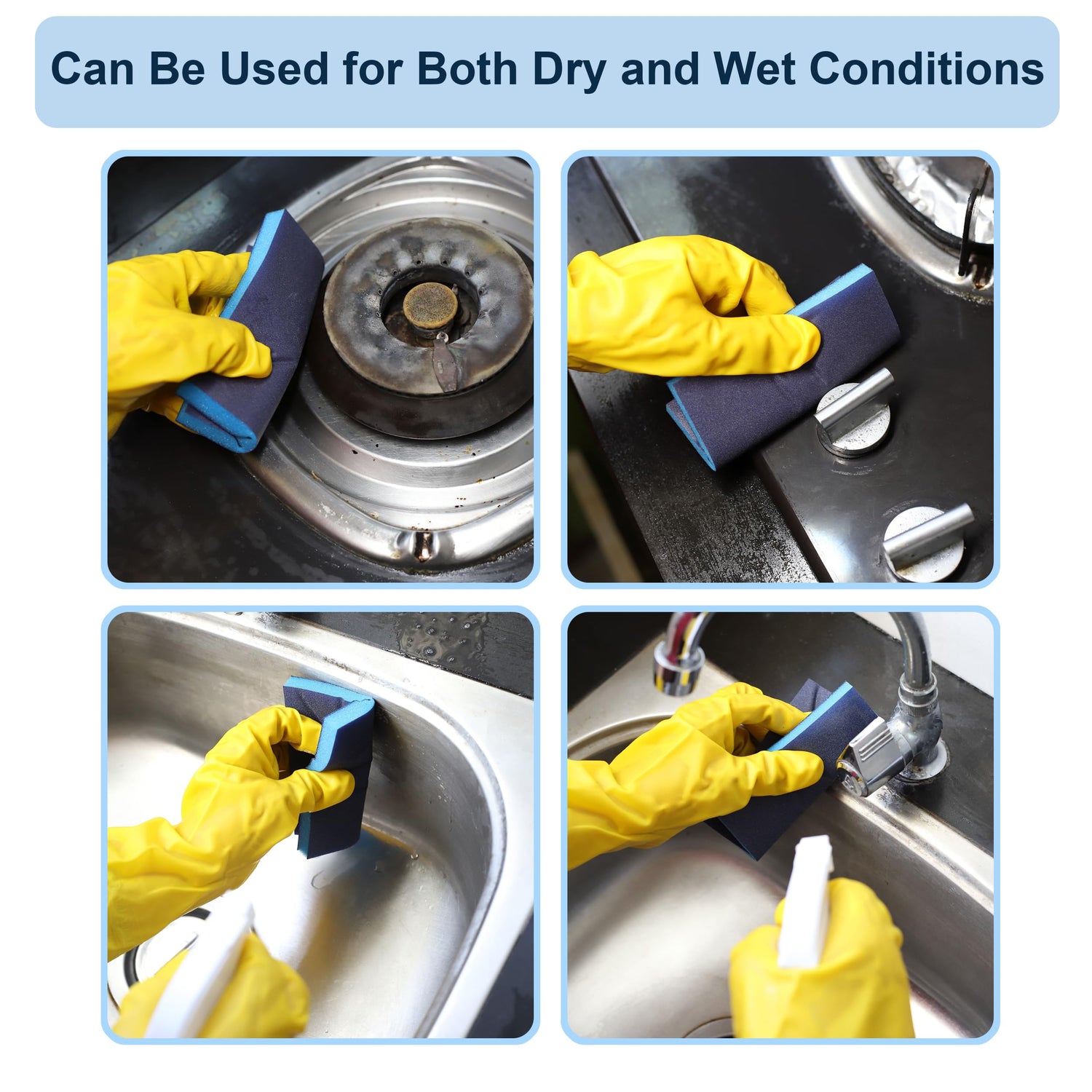 Bates- Sanding Sponge, 12 Pack, 3.9”x4.7”, 80/100/120/180 Grit, Sanding Block, Sanding Paper Block, Sandpaper Sponge Block, Sanding Blocks for Wood, Bates Choice