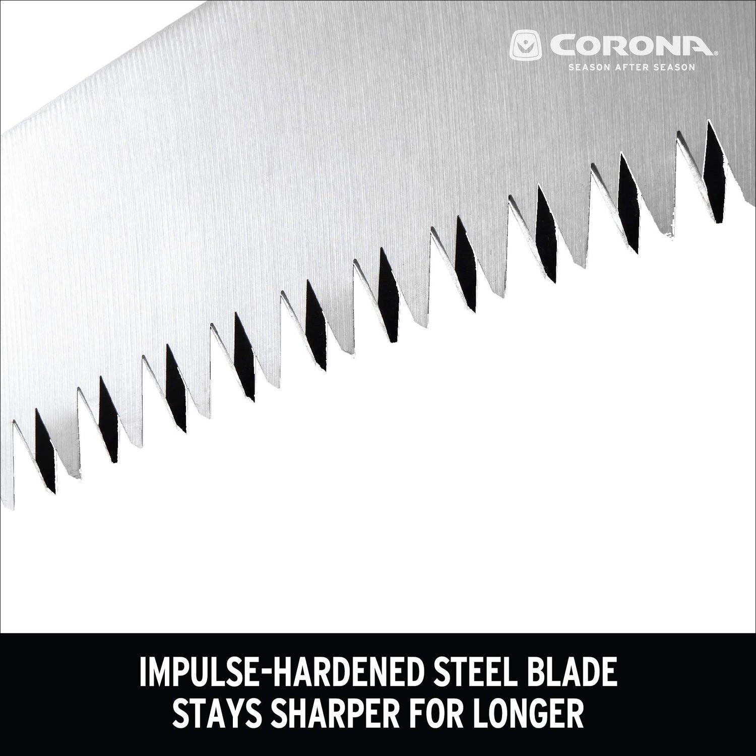 Corona Tools 10-Inch RazorTOOTH Folding Saw | Pruning Saw Designed for Single-Hand Use | Curved Blade Hand Saw | Cuts Branches Up to 6" in Diameter | Corona