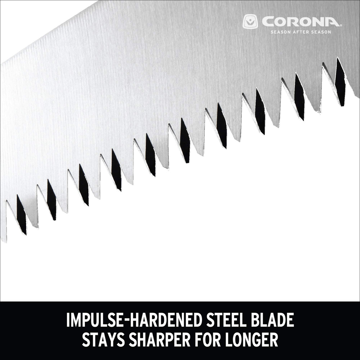 Corona Tools 10-Inch RazorTOOTH Folding Saw | Pruning Saw Designed for Single-Hand Use | Curved Blade Hand Saw | Cuts Branches Up to 6" in Diameter | Corona