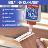 Weldbond Multi-Surface Adhesive Glue, Bonds Most Anything. Use as Wood Glue or on Fabric Glass Mosaic Carpet Ceramic Tile Metal Stone & More. Weldbond