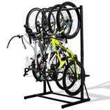 StoreYourBoard Freestanding Bike Storage Rack, Indoor Garage Floor Stand, Bicycle Organizer (5 Bike) StoreYourBoard