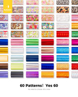 BURANO Nail Art Foil Glue Gel, 15ML 2 Bottles with 60PCS Foils Sticker, Nails Designer Adhesive Transfer Art UV LED Lamp Required BURANO