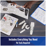 Star Wars T-65 X-Wing Starfighter 3D Model Kit by 4D Build - 160 Piece Desk Decor for Teens & Adults 4D Build