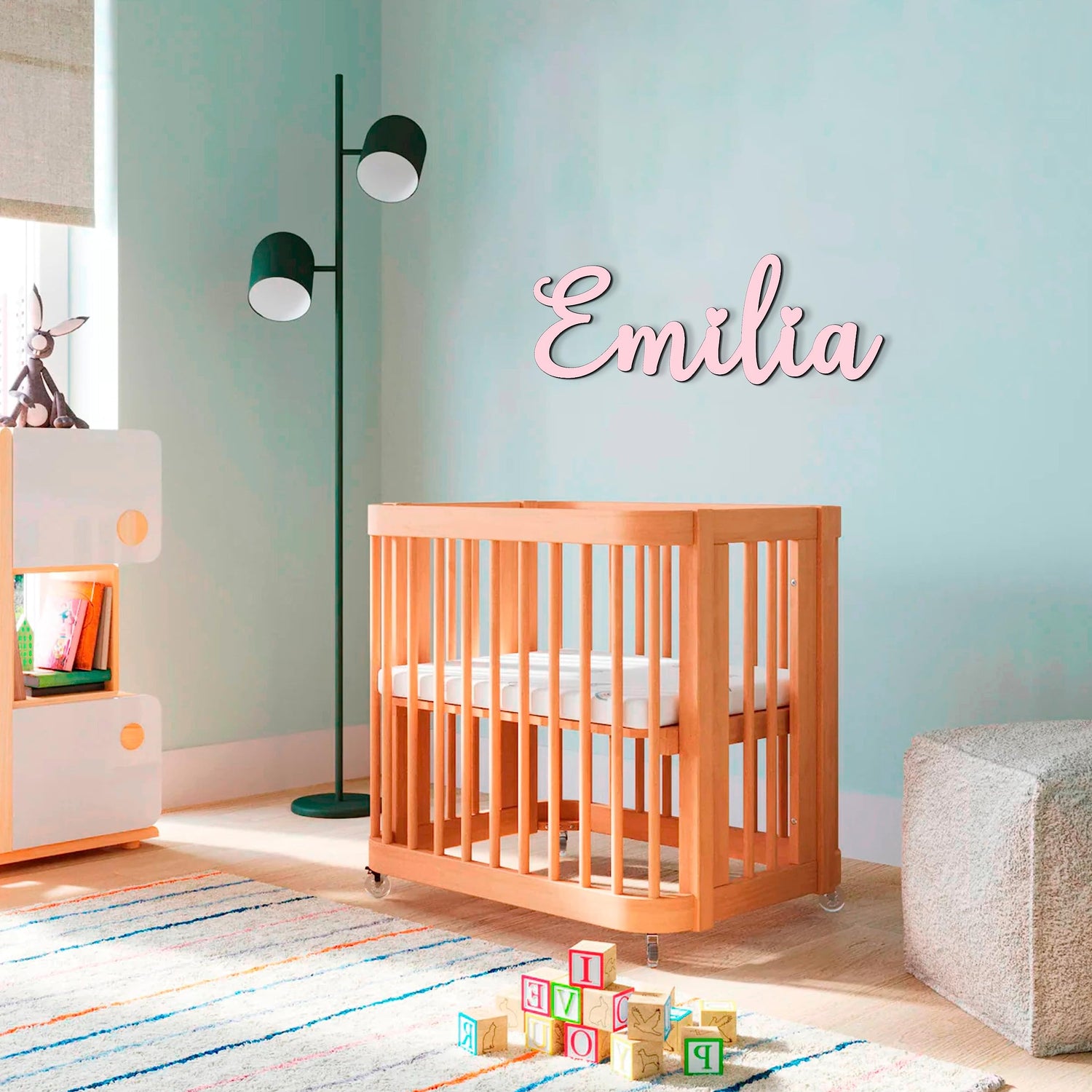 Personalized Custom Wood Name Sign for Nursery Decor, Family Name Signs Personalized, Custom Sign, Baby Name Signs for Nursery Wall Decor, Custom Generic