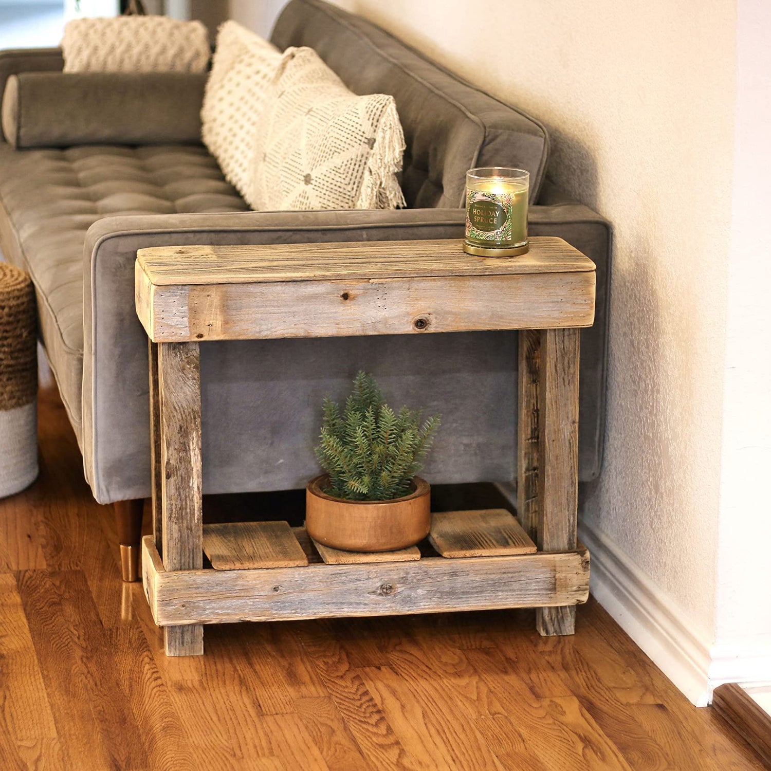 Luxe Accent Side Table (Natural) Doug and Cristy Designs