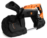 WEN Portable Band Saw for Metal, 10-Amp, Variable Speed, Handheld (94396) WEN