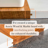 Personalized Charcuterie Board - Large Cheese Board for Wedding and Anniversary Gifts for Women. Perfect Wedding, Christmas, New home and Bridal craft corner house