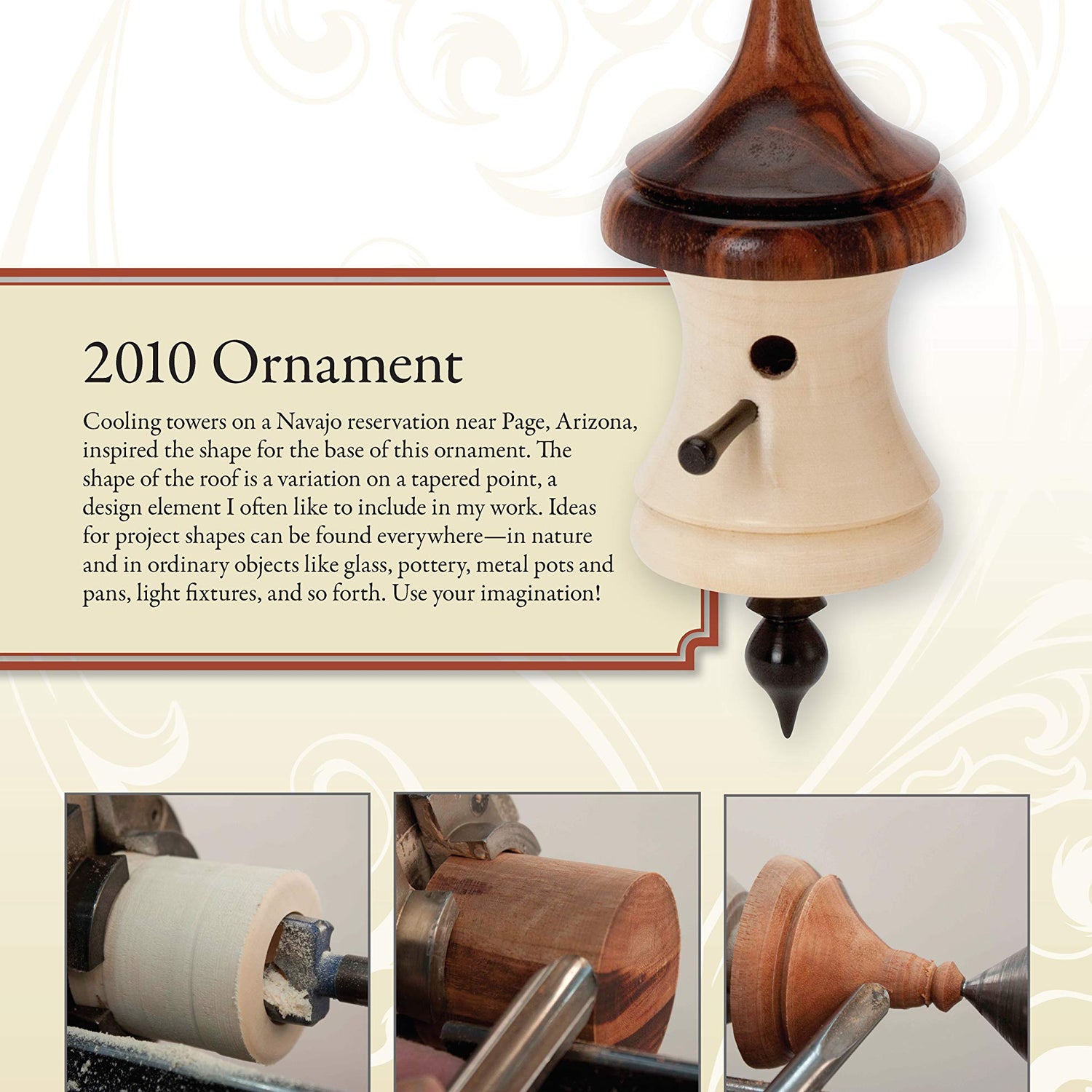 Woodturning Christmas Ornaments with Dale L. Nish (Fox Chapel Publishing) Step-by-Step Instructions & Photos for 12 Elegant Wood-Turned Pieces to Design Originals